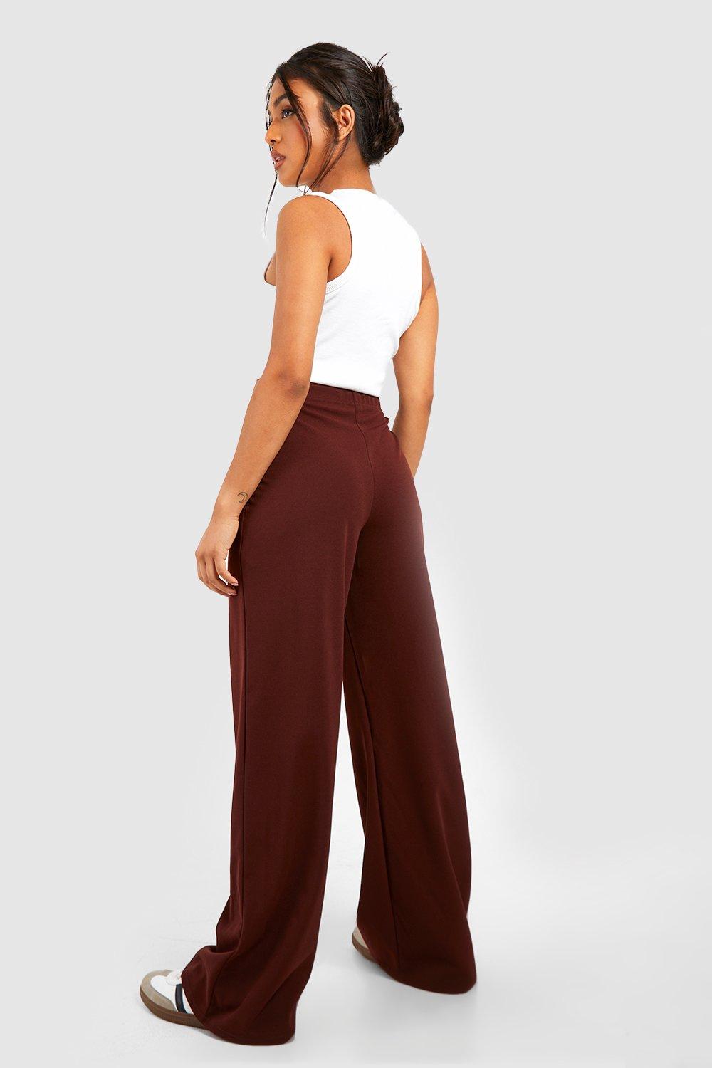 Stretch Wide Leg Trousers, Trousers & Leggings