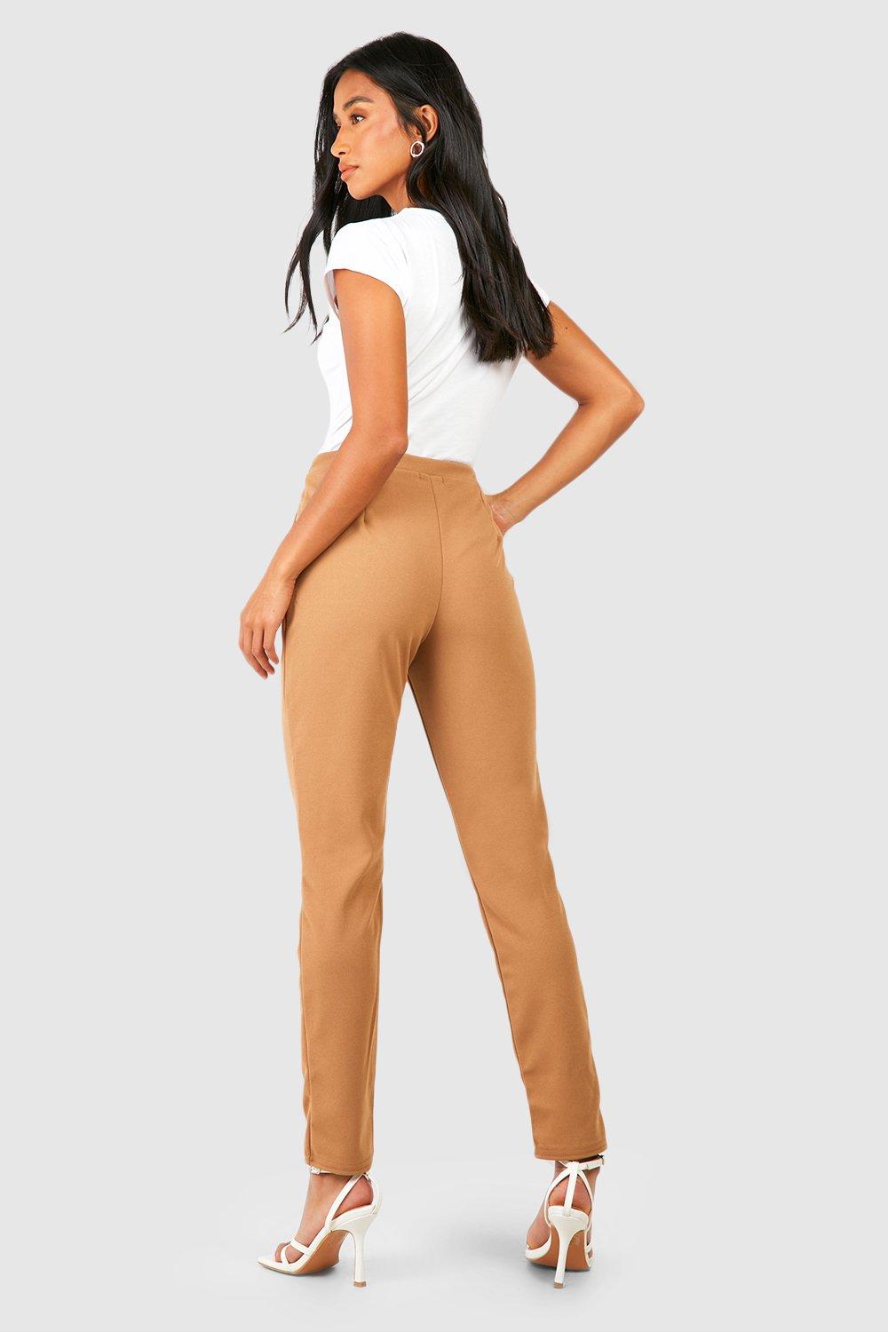 Pantalon droit stretch femme new arrivals