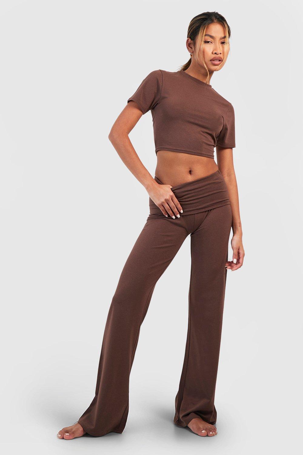 Soft Touch Lounge Flare Trouser