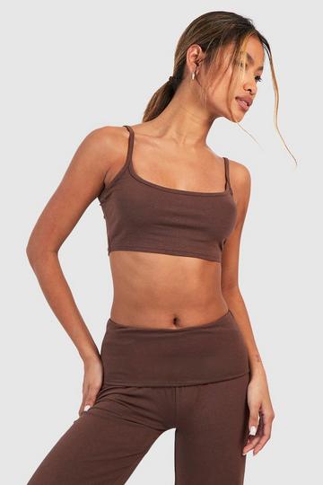 Soft Touch Bralette chocolate