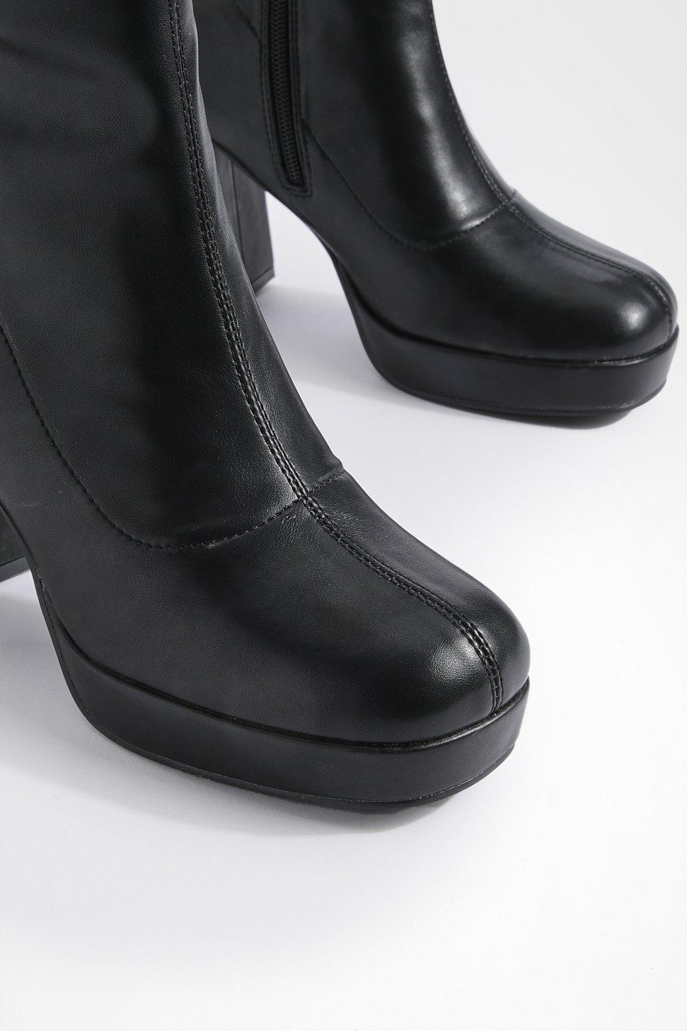 Boohoo platform outlet boots