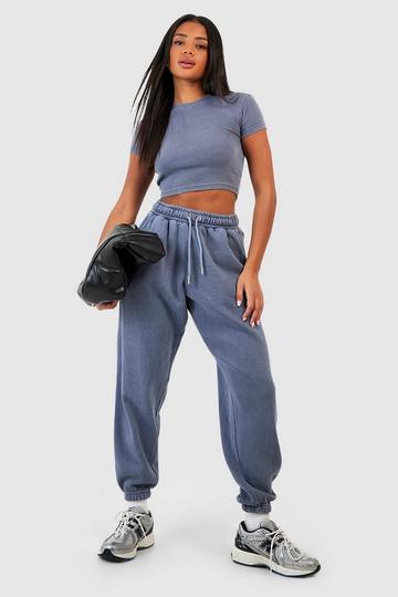 Washed Oversized Jogger denim-blue