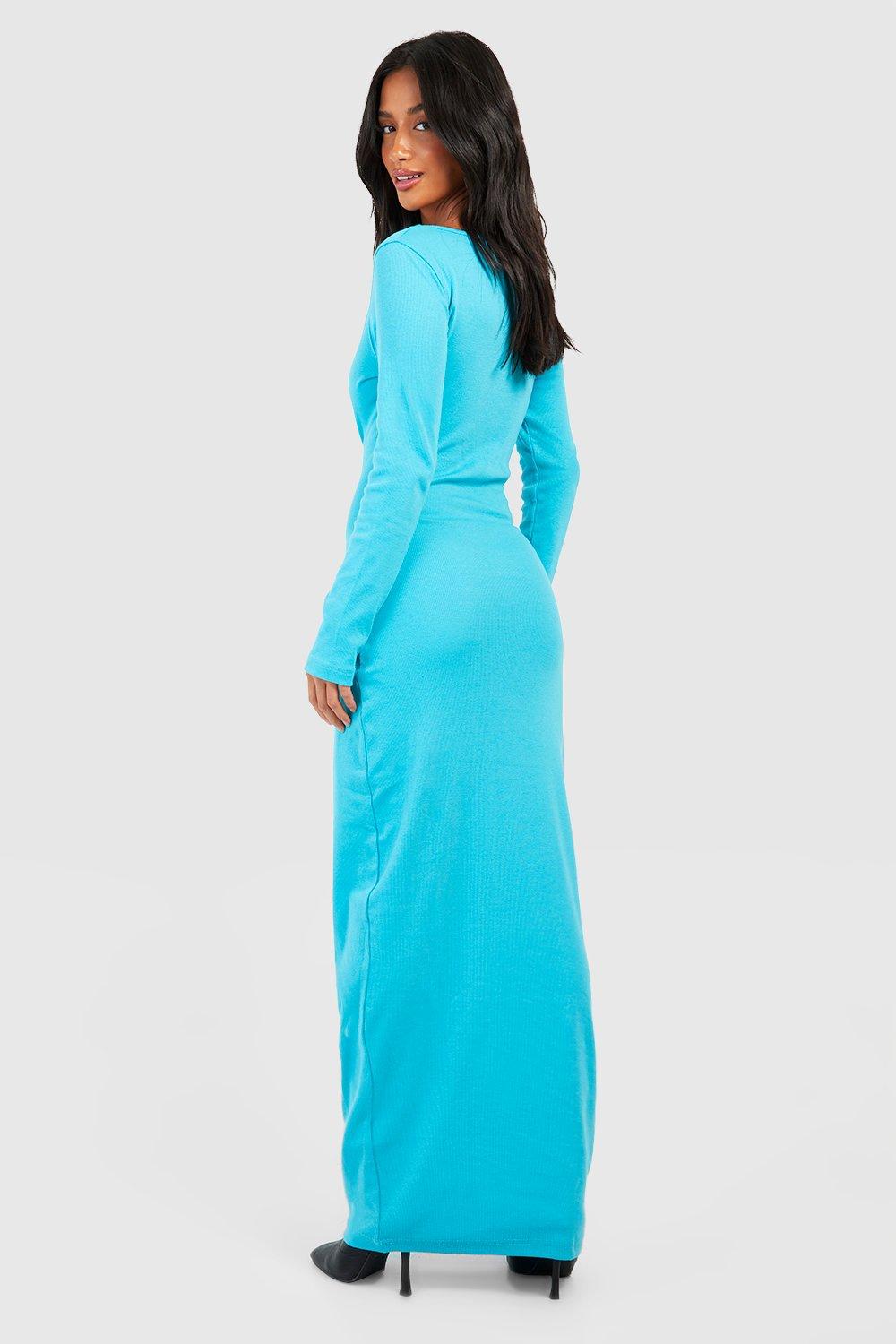 Long sleeve petite hot sale evening dresses