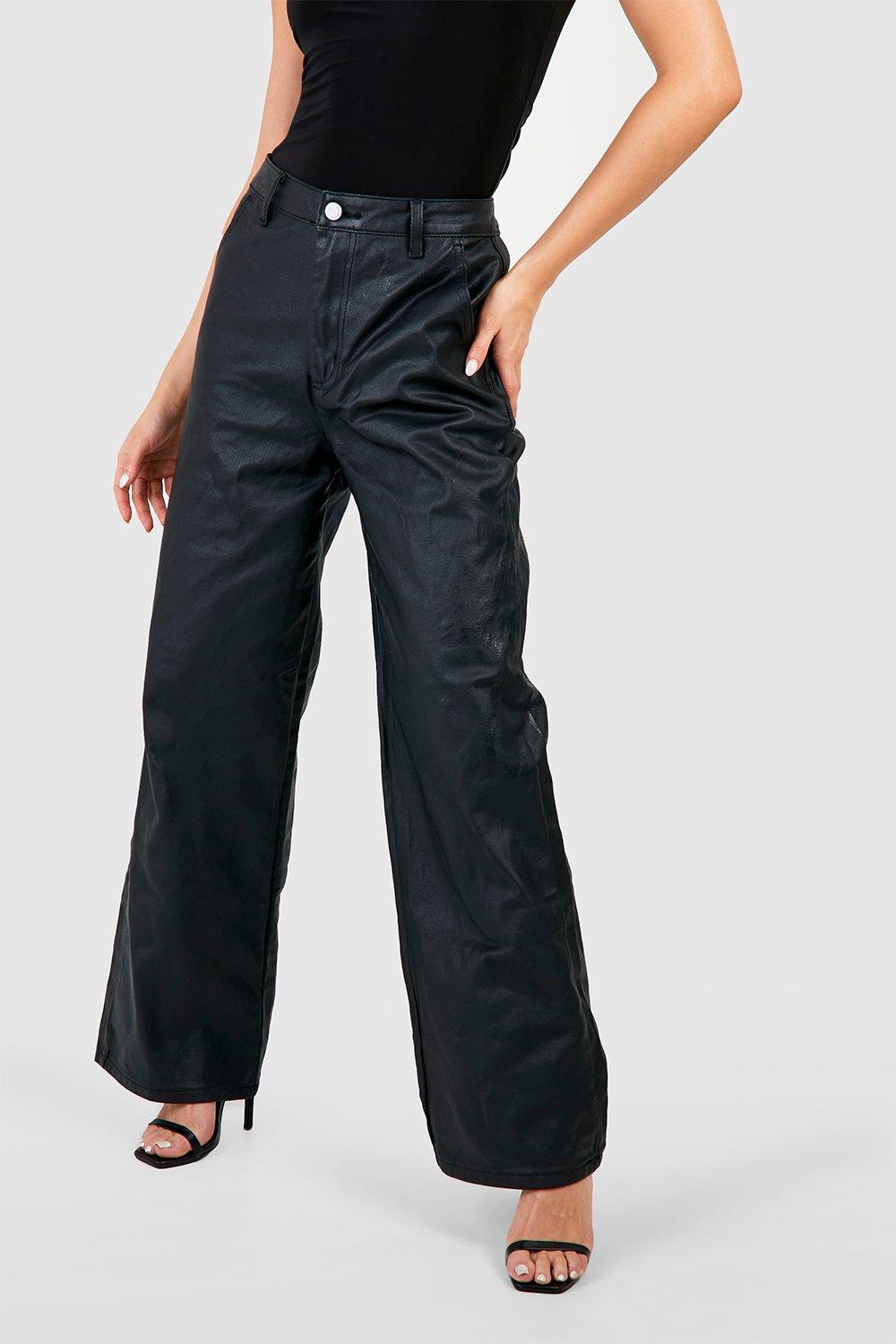 Black denim store straight leg jeans