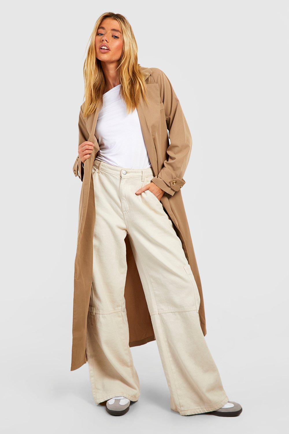 Palazzo pants with long 2024 coat