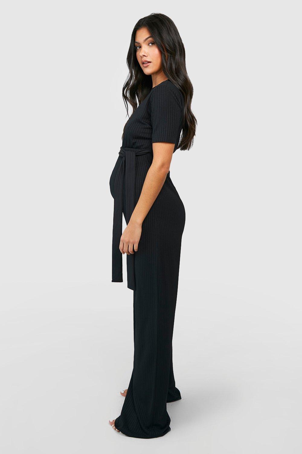 Black store loungewear jumpsuit