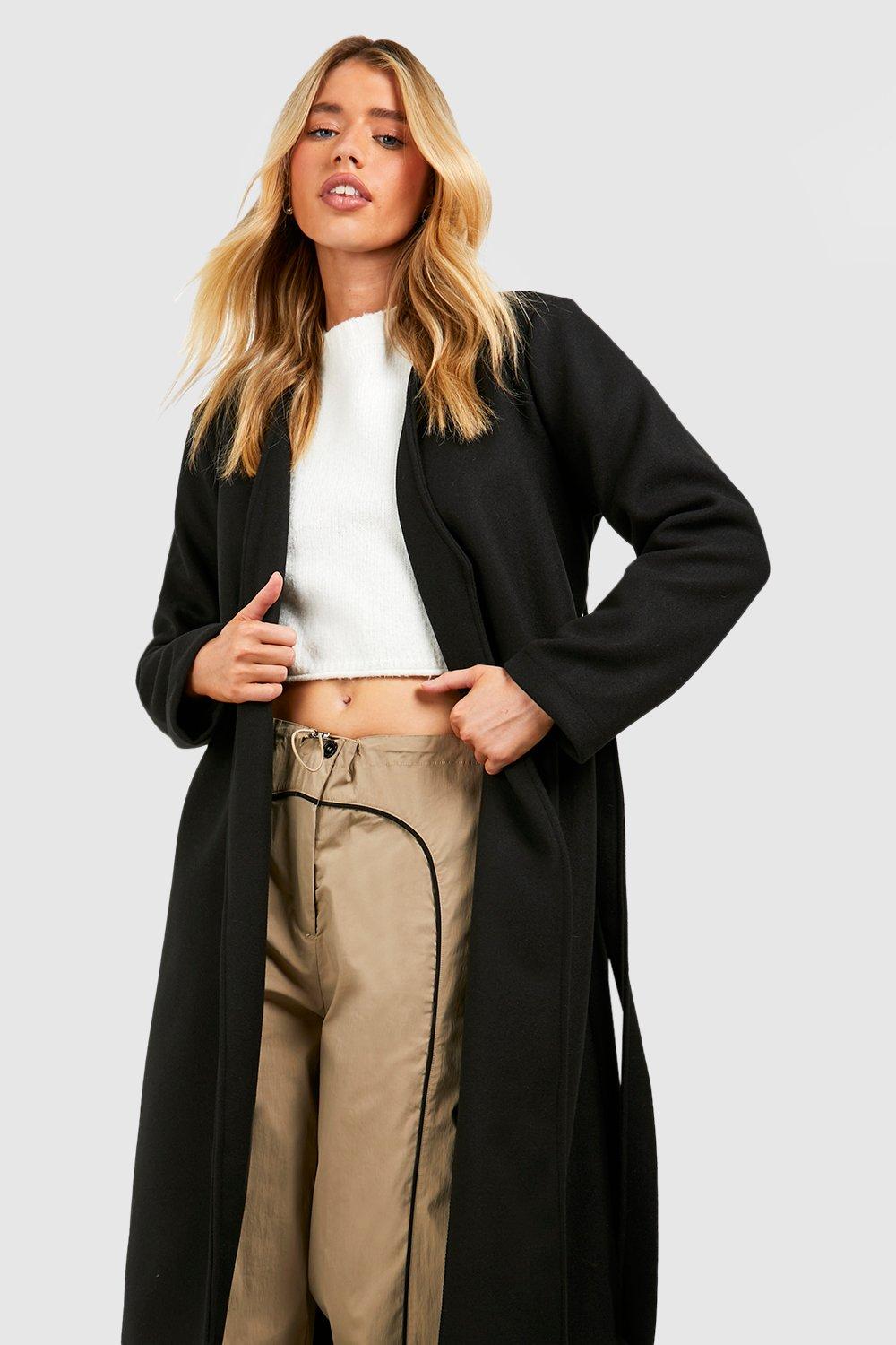 Collarless coat clearance uk