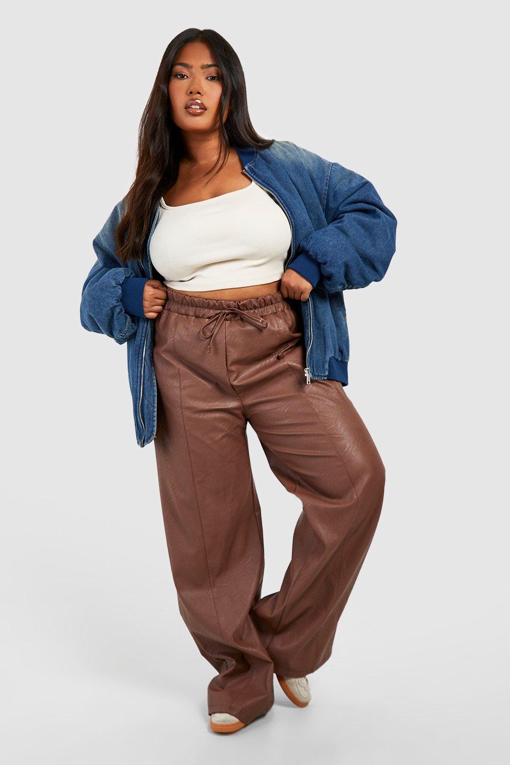 Women's plus 2025 size trousers uk