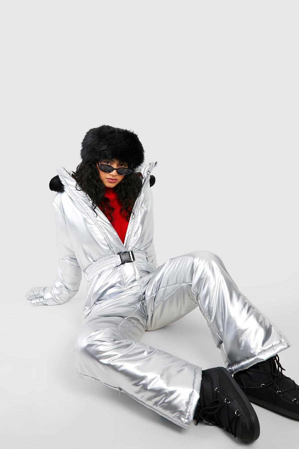 Furry snowsuit best sale