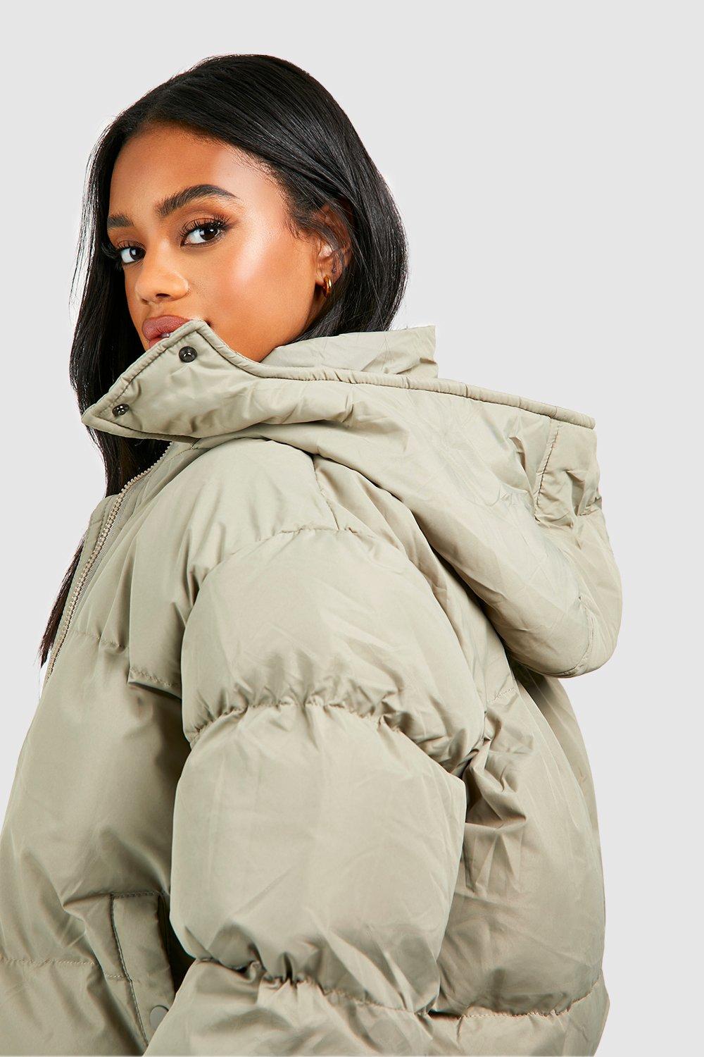 Boohoo womens hot sale puffer jackets