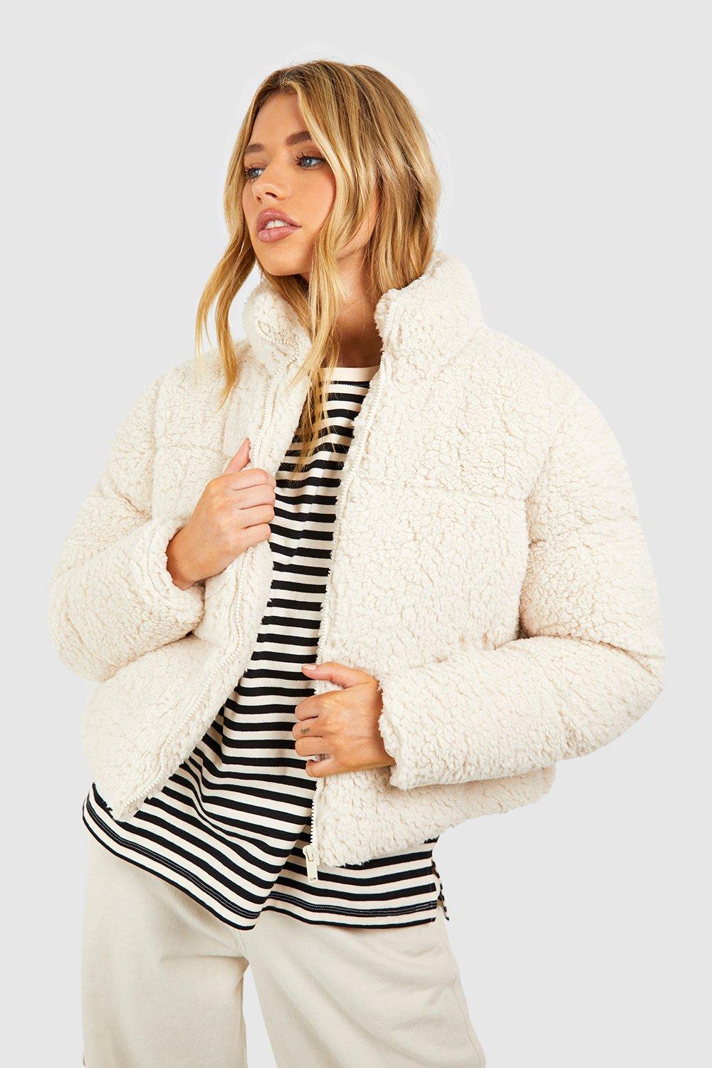 Boohoo on sale puffer jackets