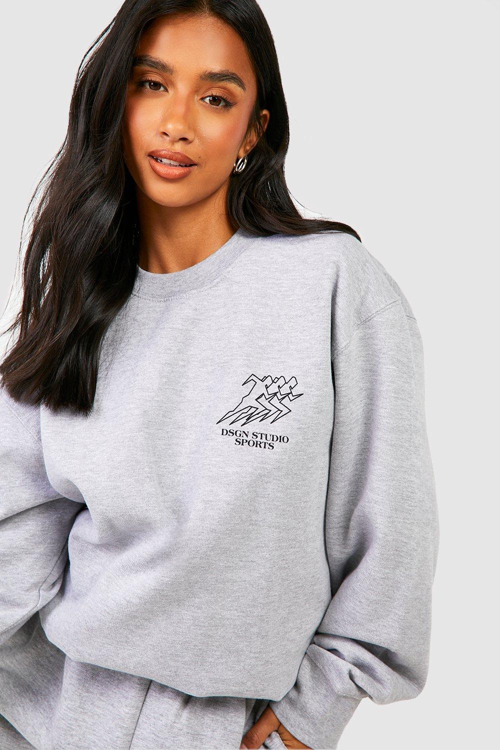 Boohoo sweatshirt clearance