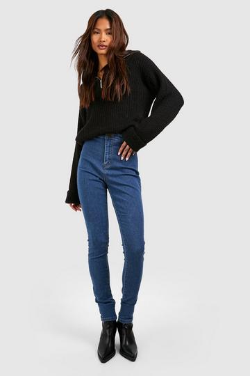 Tall Vintage Wash High Waisted Skinny Jeans vintage wash