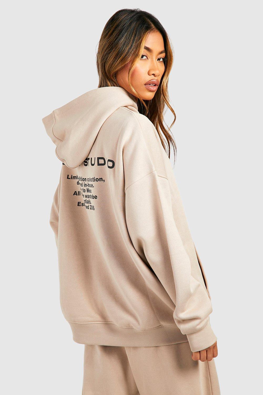 Missguided beige hoodie on sale