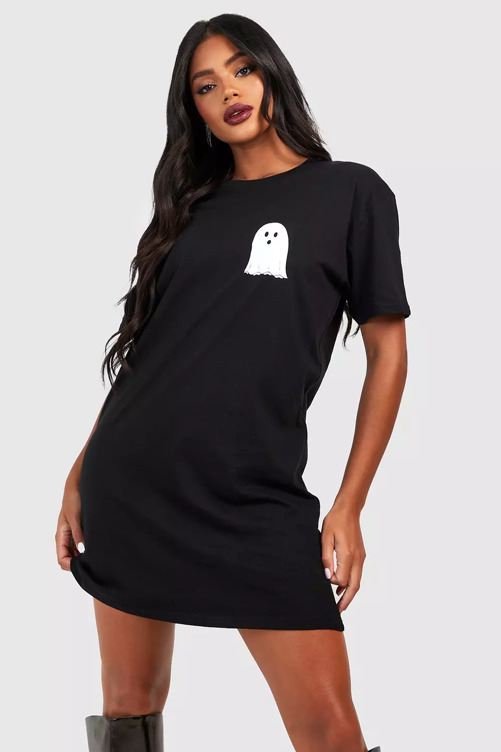 Halloween oversized t shirt dress on sale