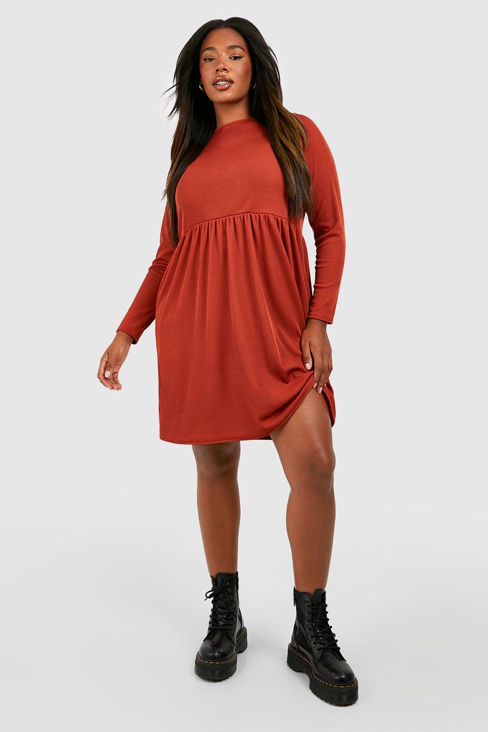 Robe grande taille discount boohoo