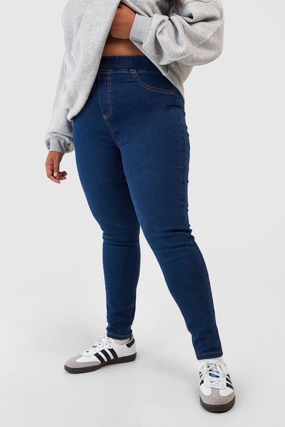 plus size jean jeggings