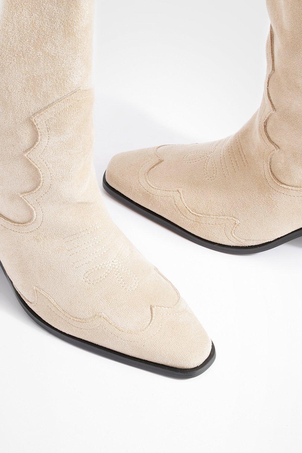 Cowboy high heels hot sale