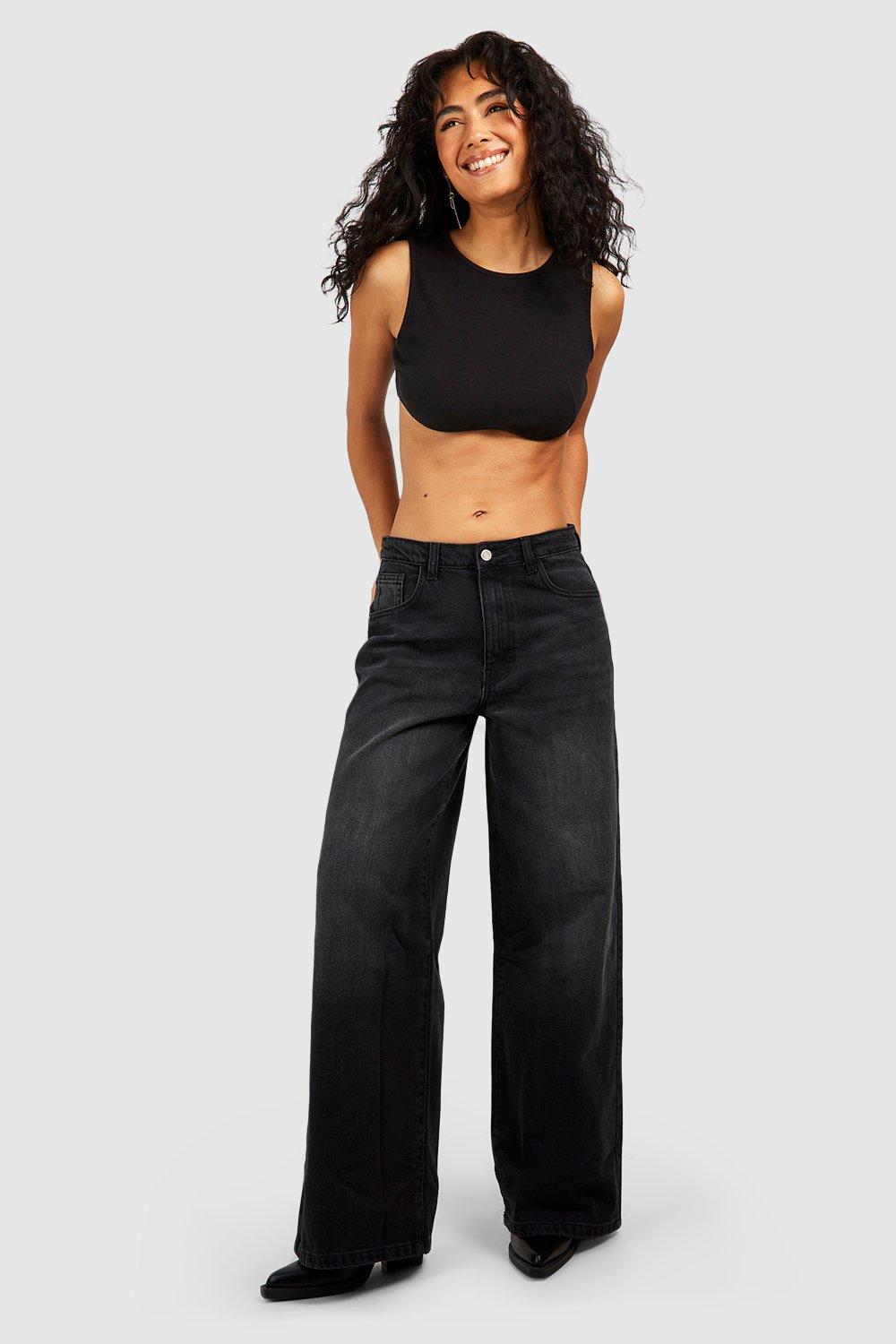 Boohoo best sale black jeans