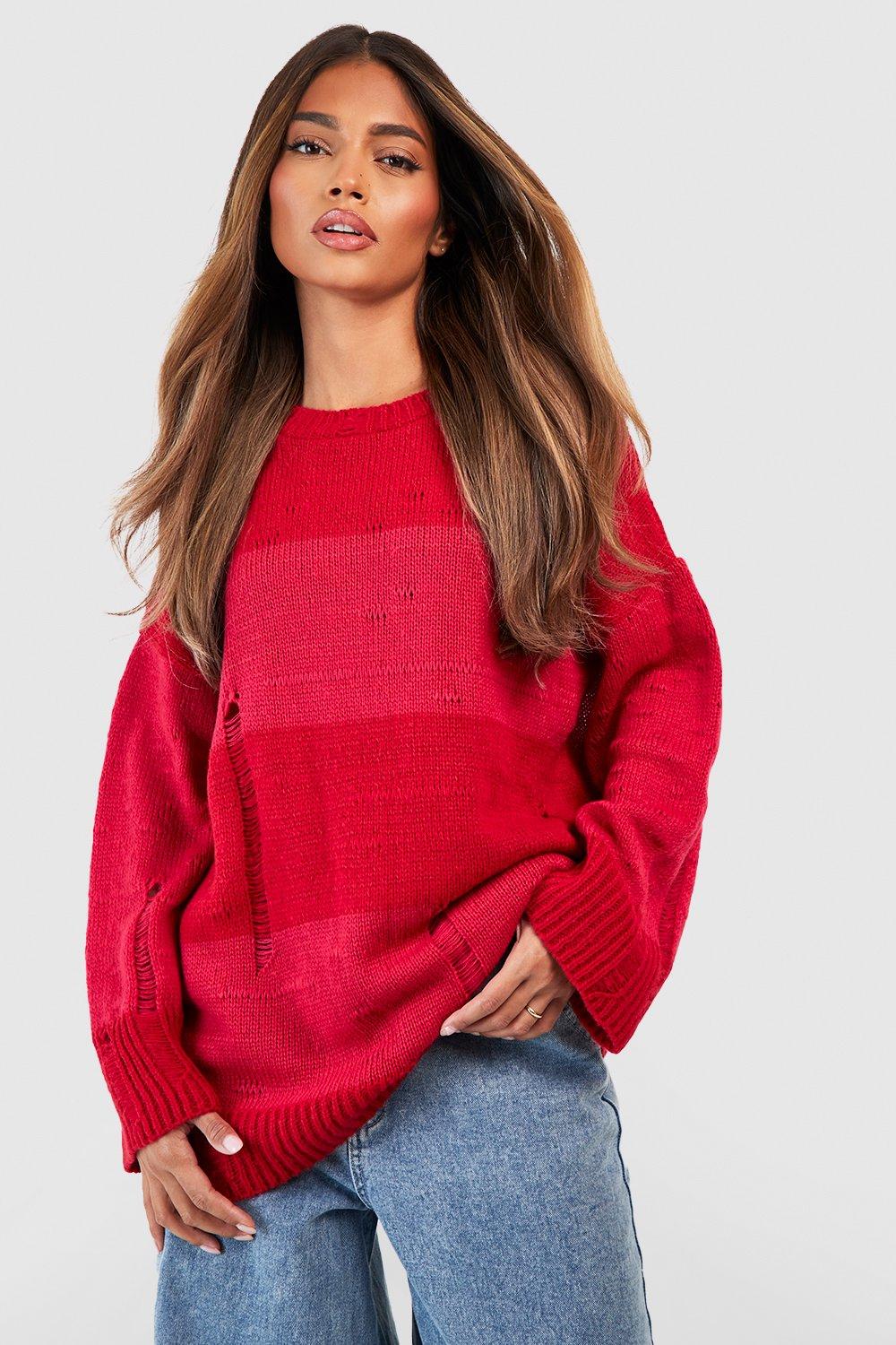 A baggy outlet jumper