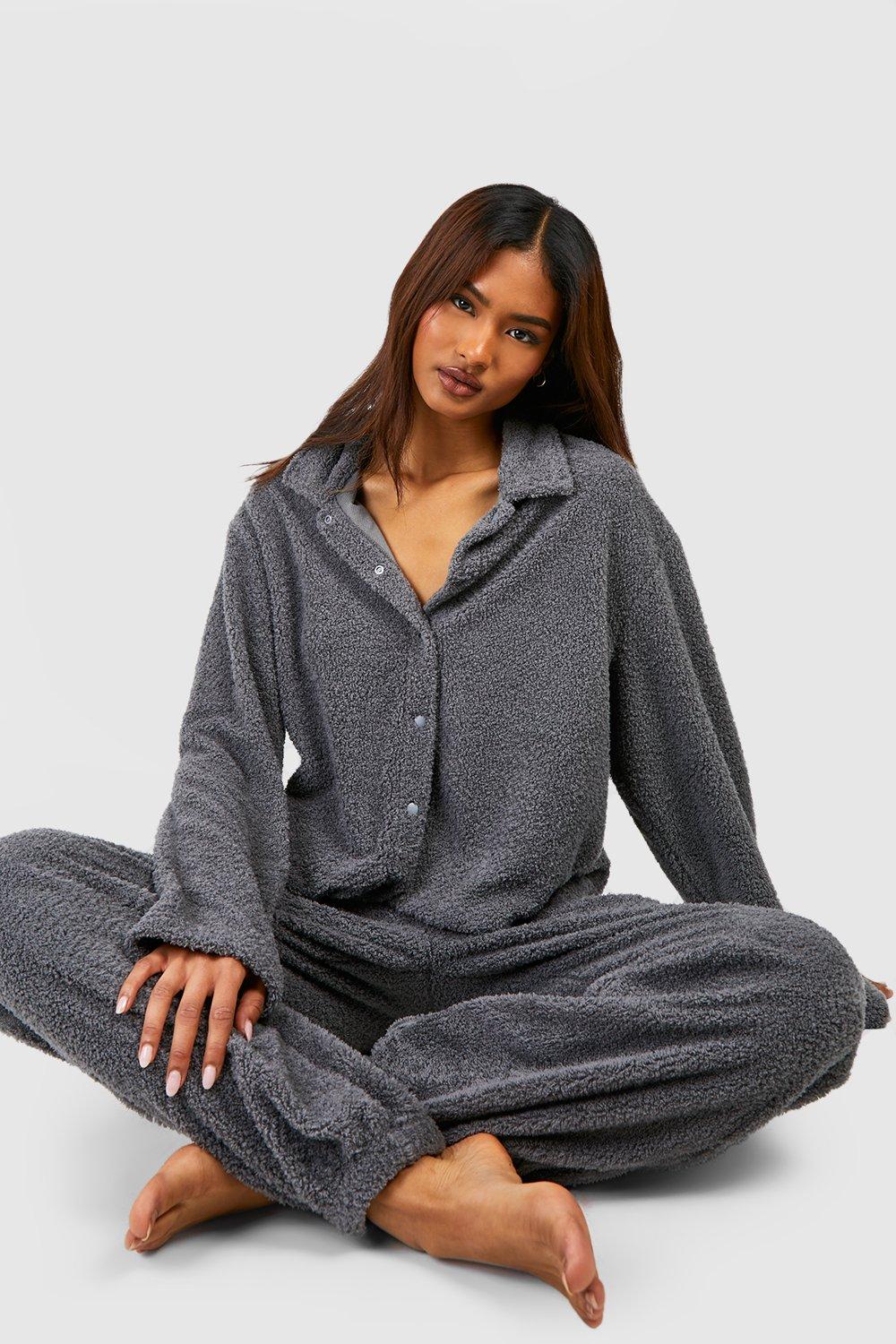 Tall Fluffy Loungewear Track Pants