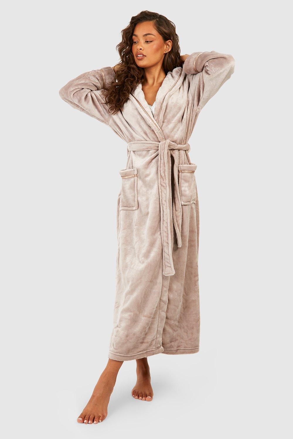 Satin Kimono Robe boohoo UK