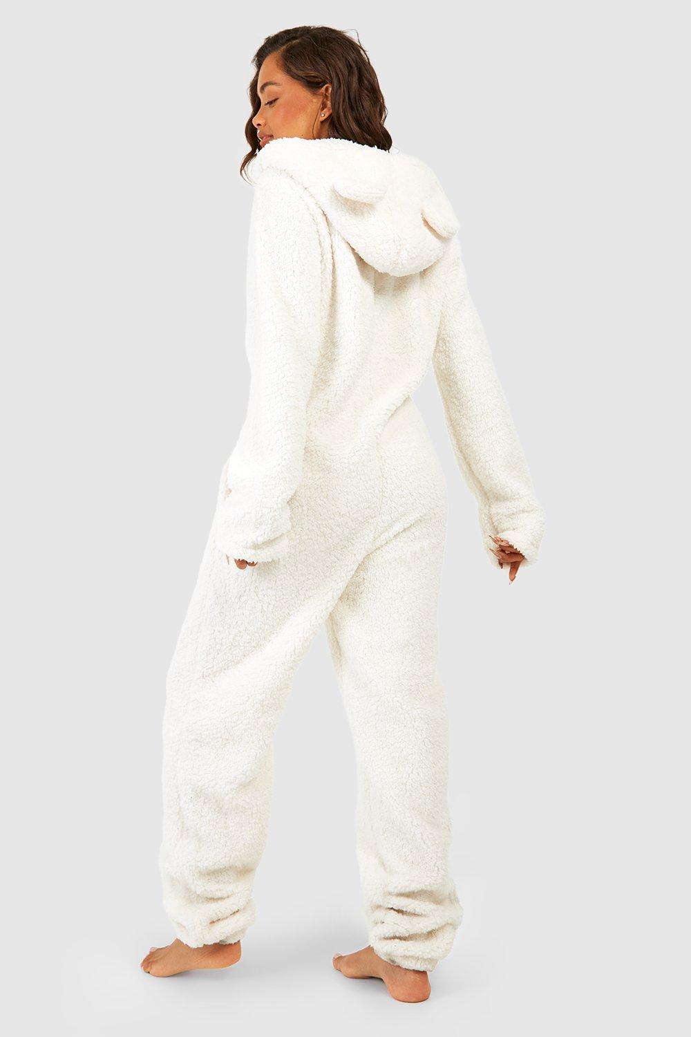 Fluffy onesie adults hotsell
