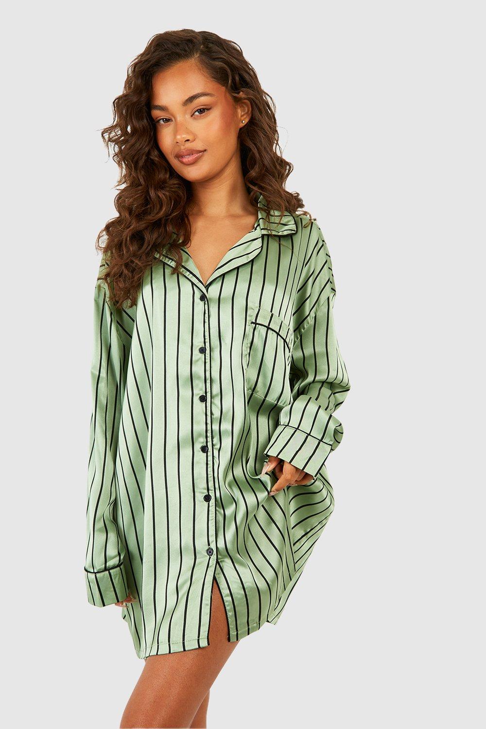 INTIMO Star Wars Womens Varsity Football Boyfriend Oversized Night Shirt  Sleep Pajama Nightgown