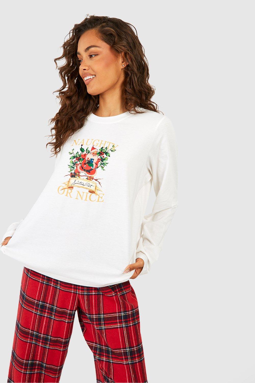 Boohoo christmas pajamas hotsell