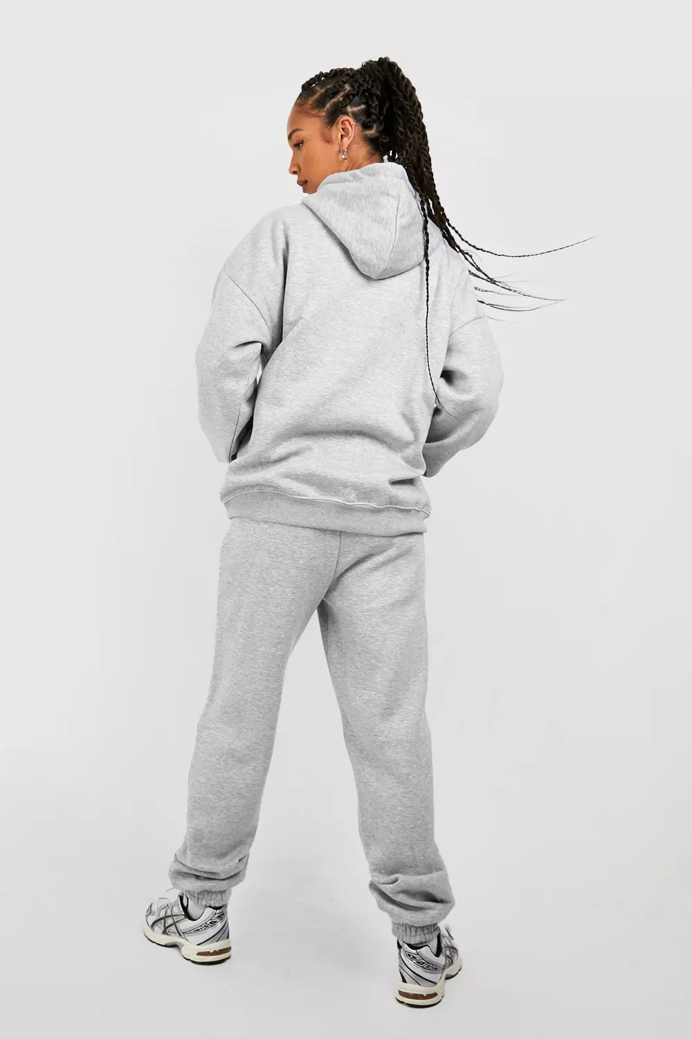 Grey marl Tall Basic Cuffed Jogger alternative image