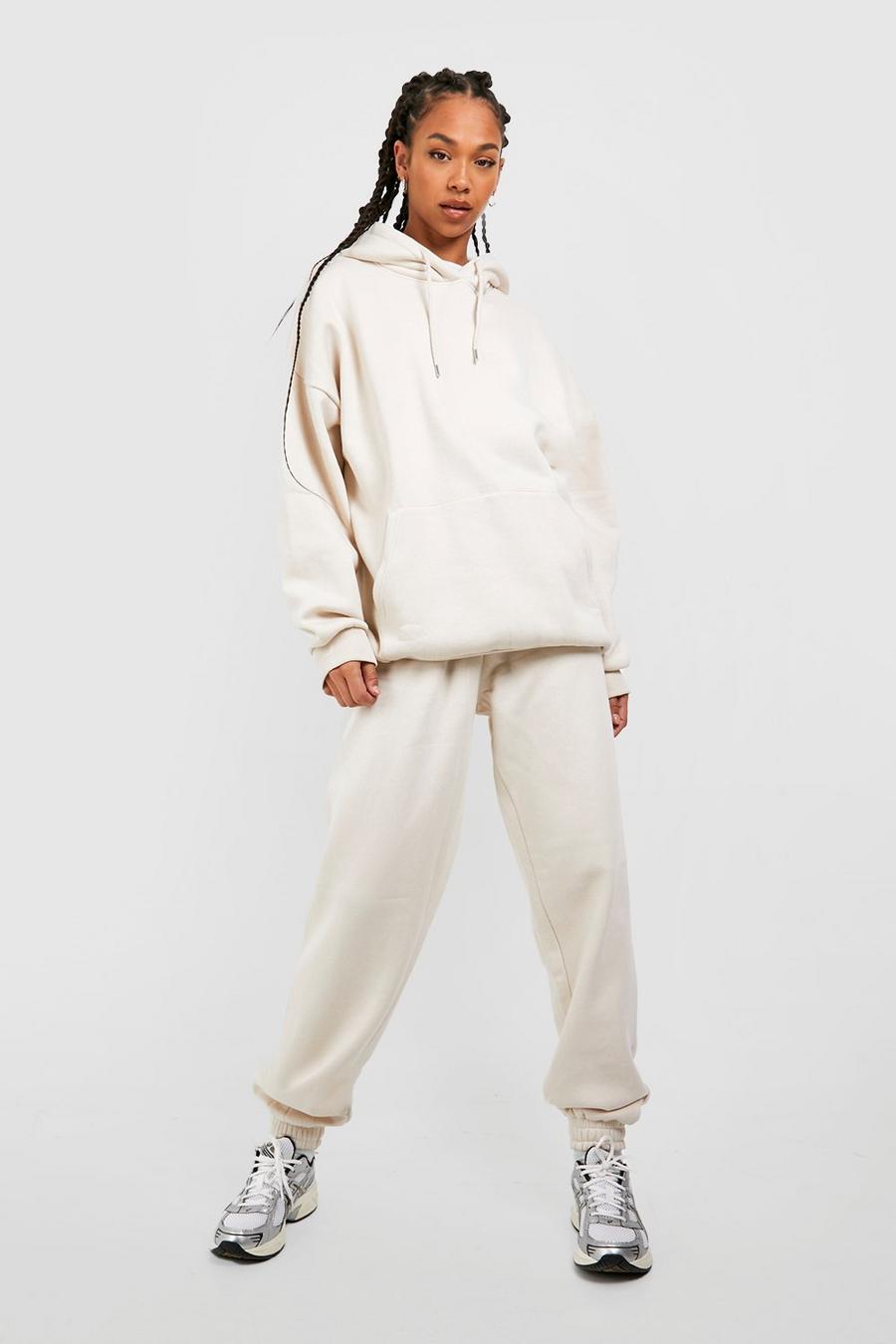 Taupe Tall Basic Cuffed Track Pants image number 1