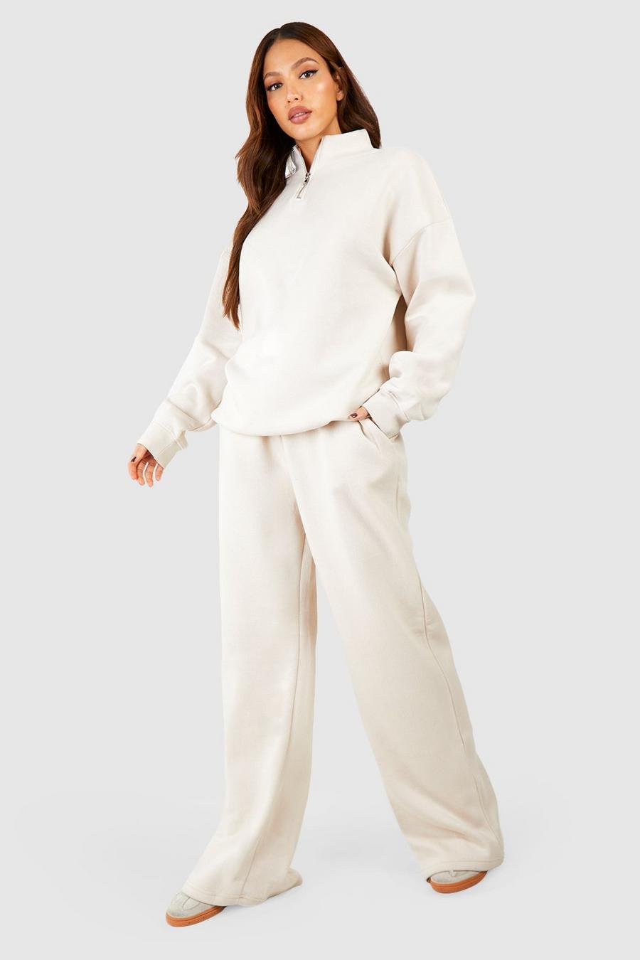 Stone Tall Basic Wide Leg Track Pants image number 1