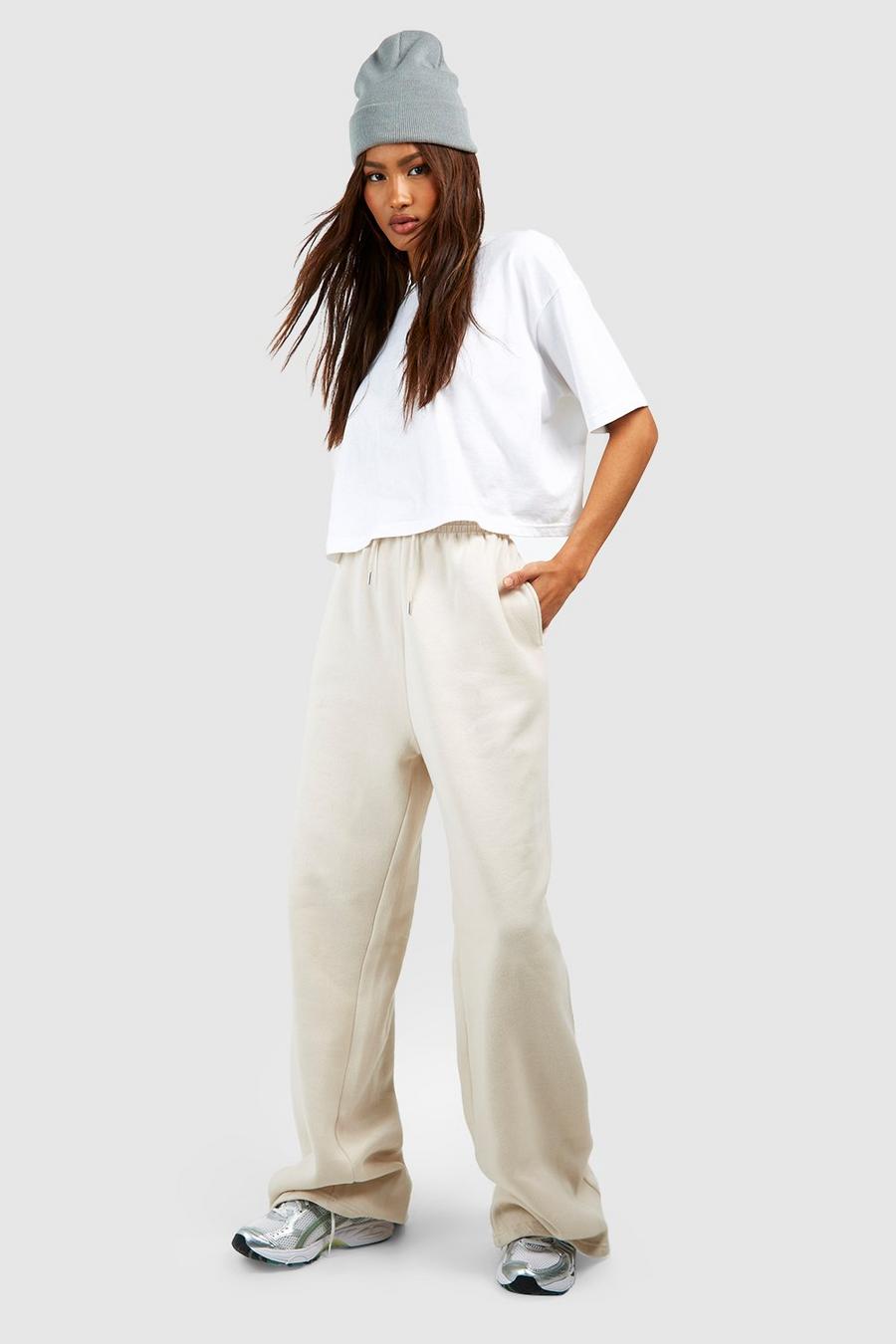 Taupe beige Tall Basic Wide Leg Jogger