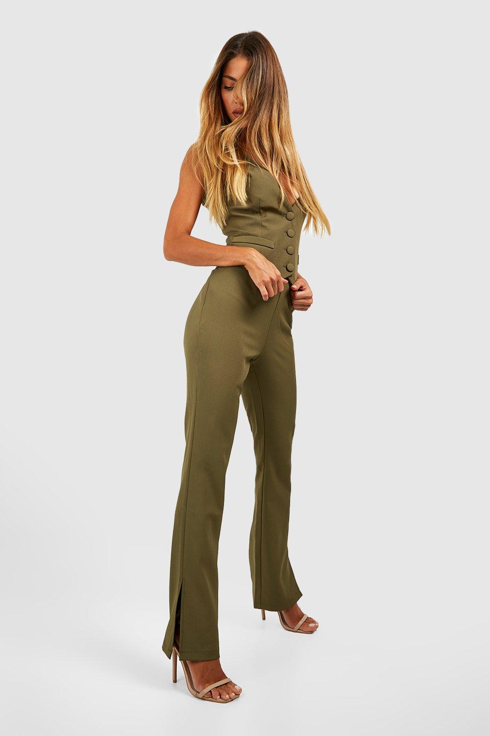 Fit & Flare Dress Pants