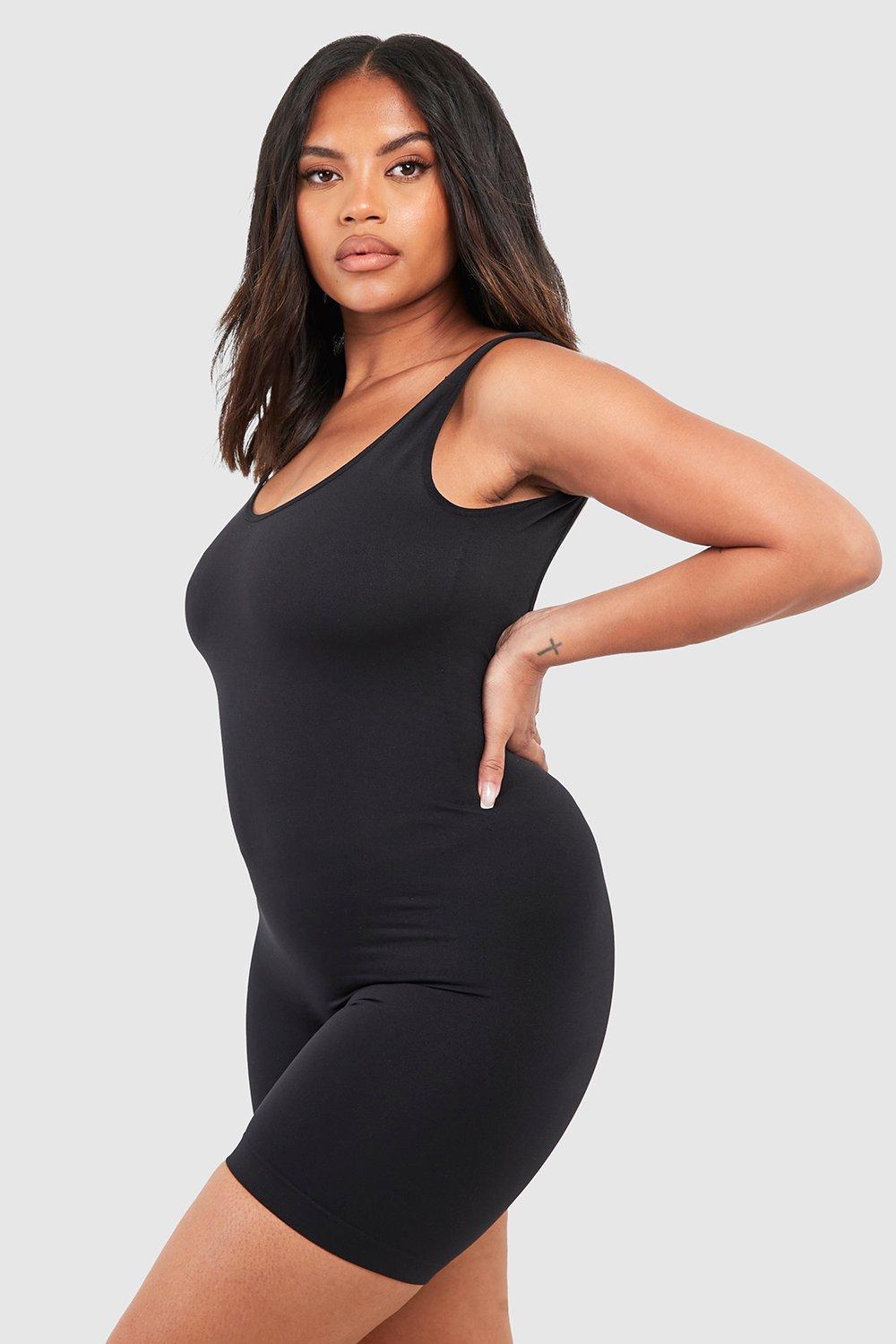 Body Plus Size contenitivo senza cuciture sul retro boohoo IT