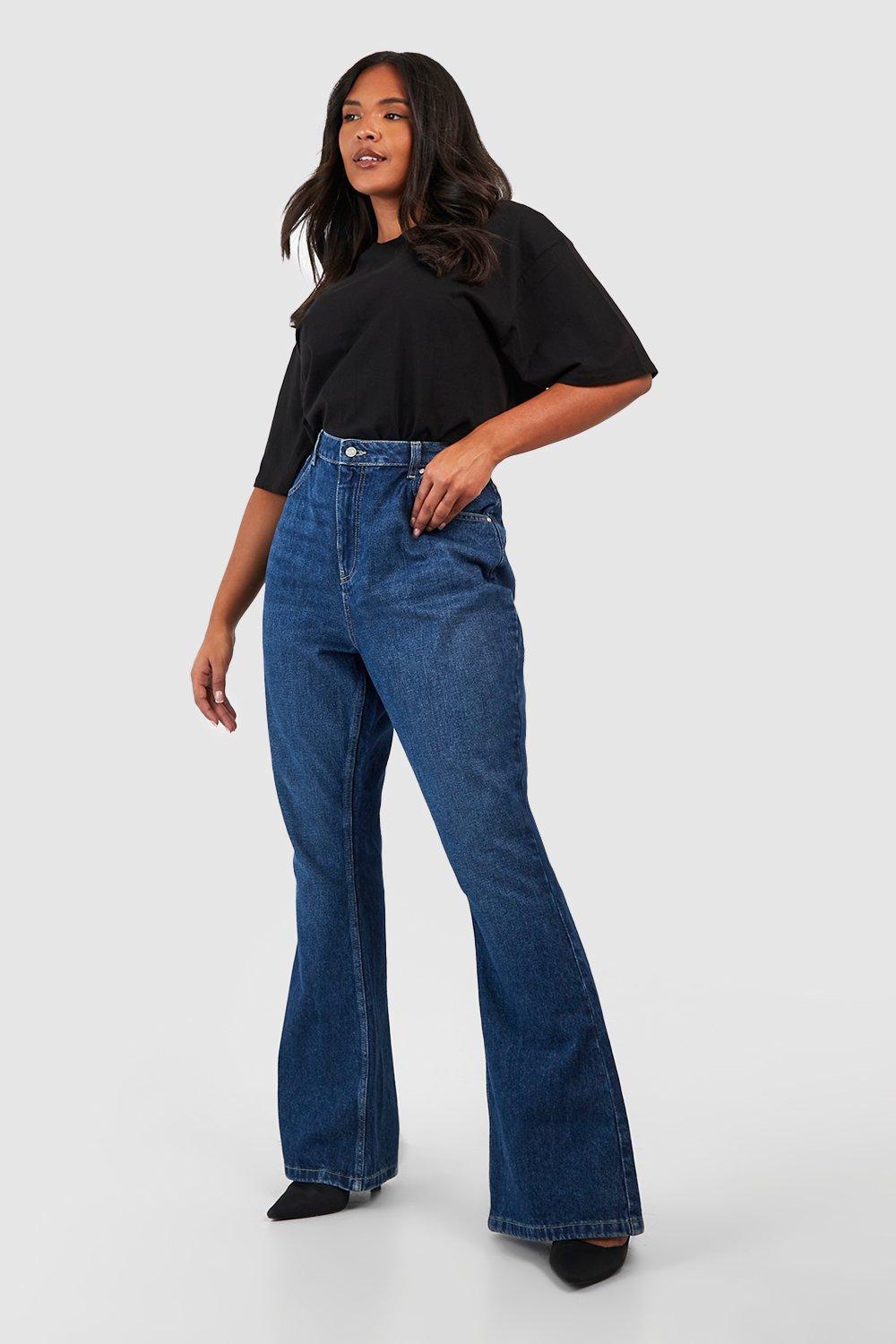 Indigo flare sale jeans