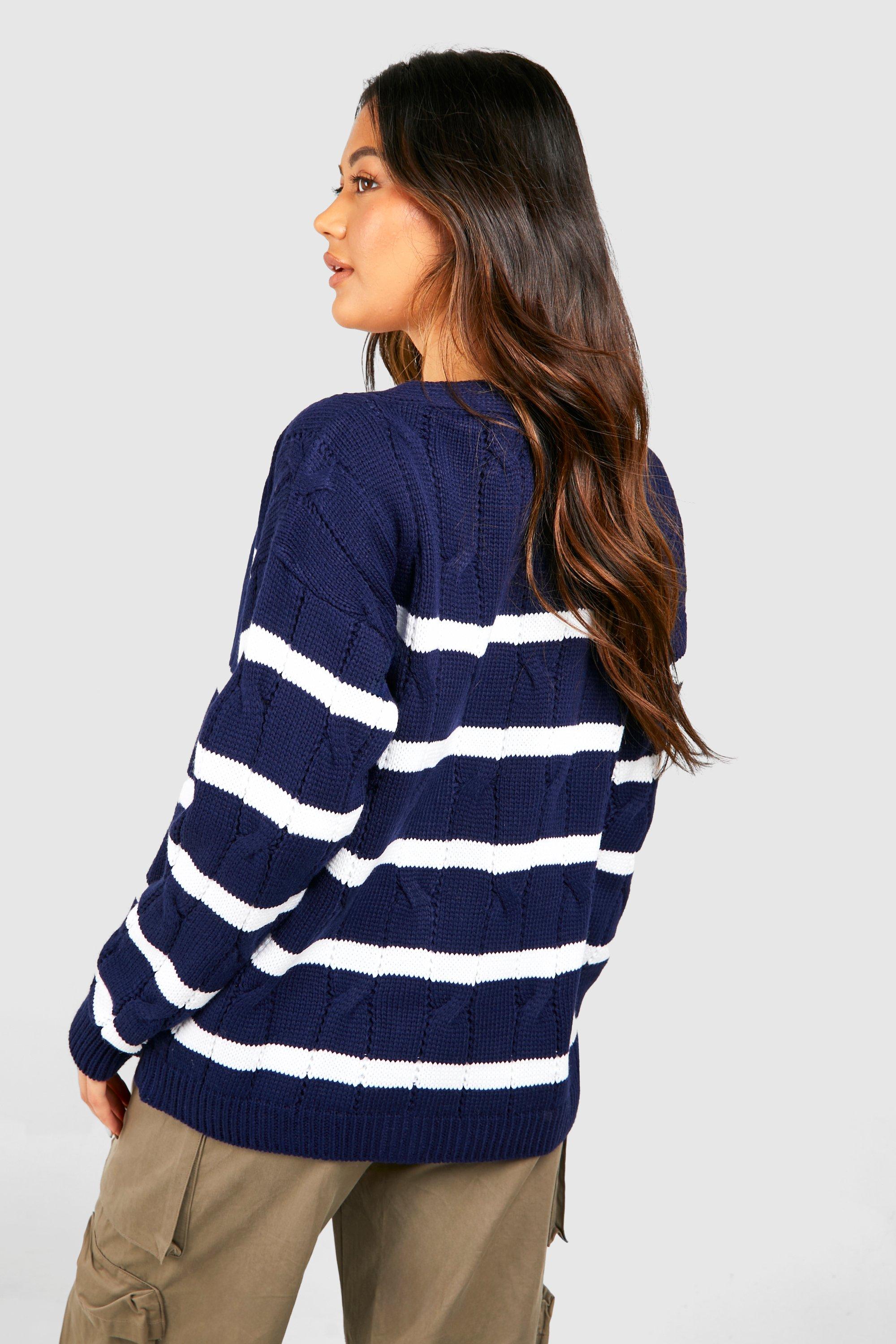 Boyfriend hot sale cardigan navy