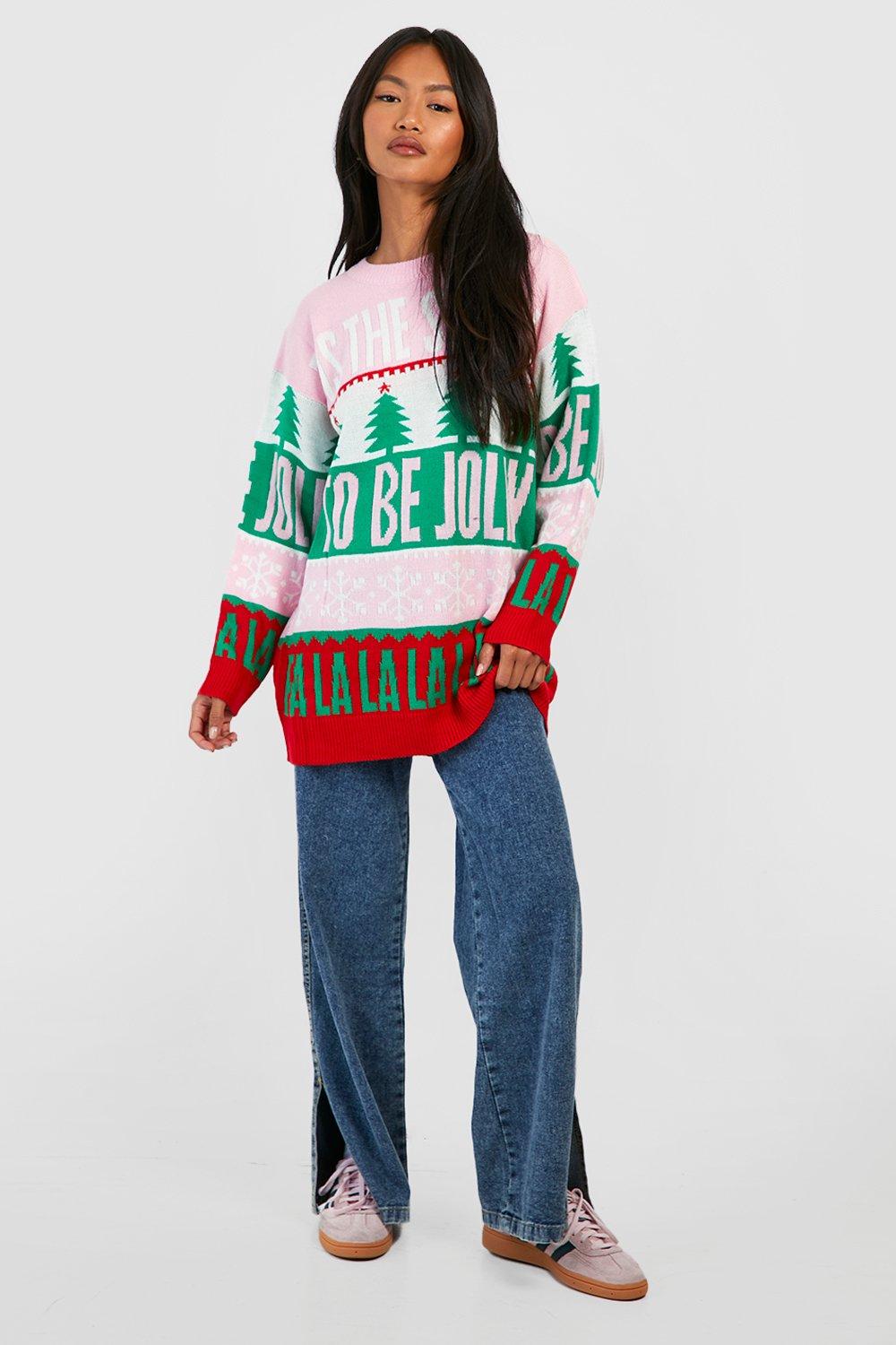 Boohoo ugly hot sale christmas sweater