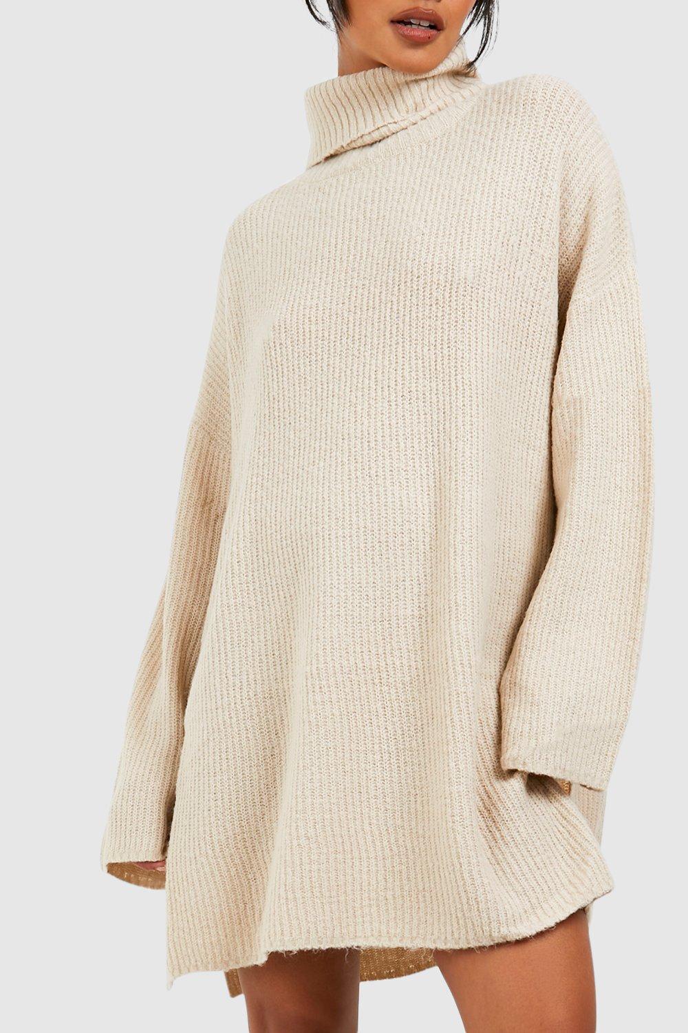 Turtleneck Tunic Sweater