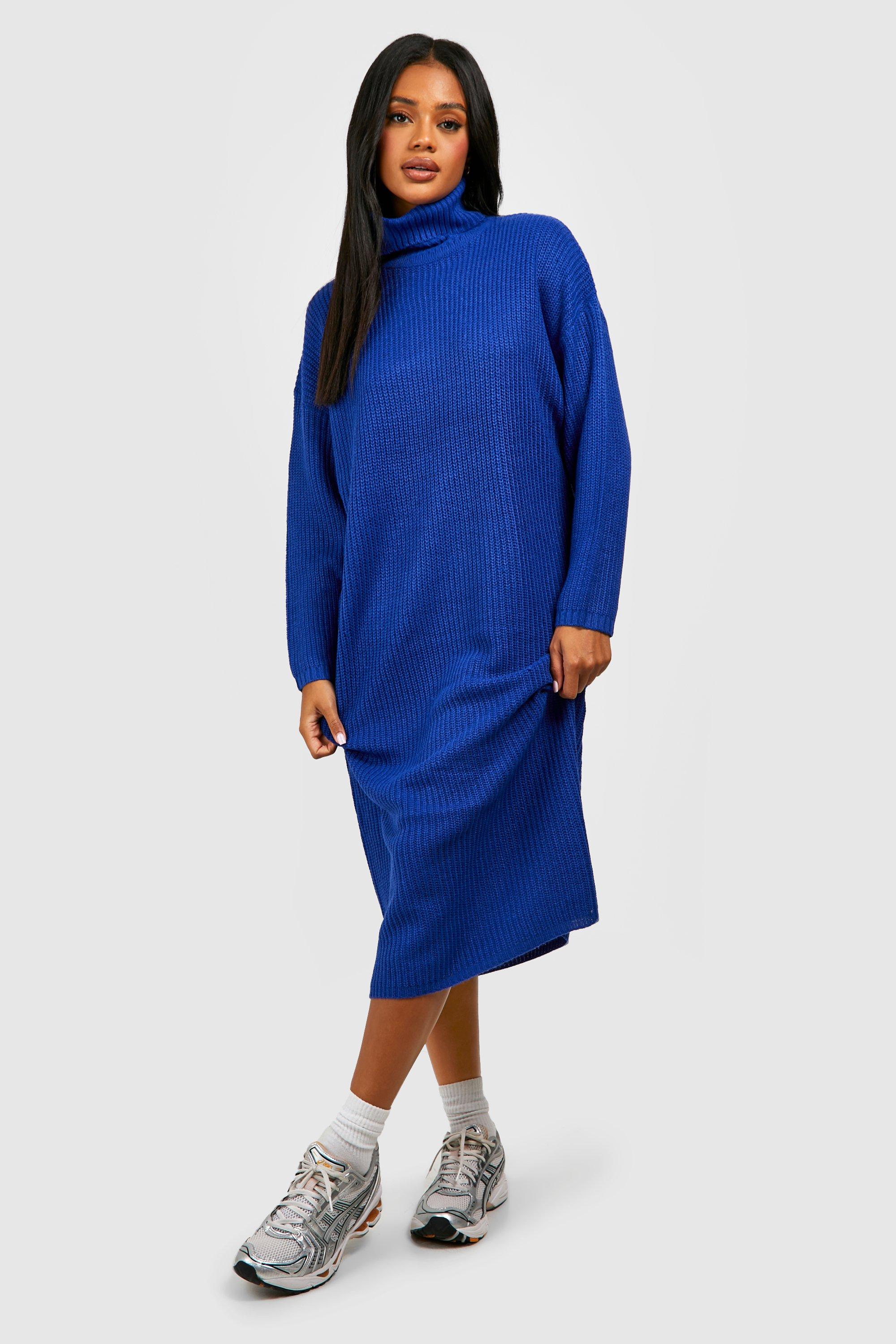 Royal blue shop jumper dress