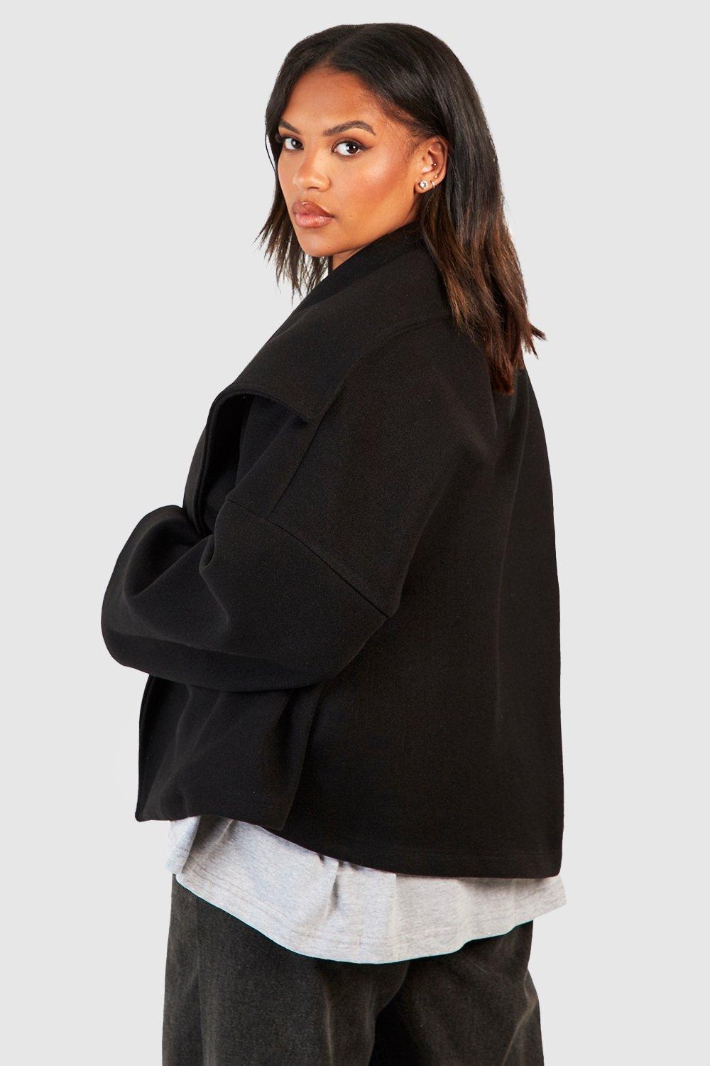 Manteau court femme online grande taille