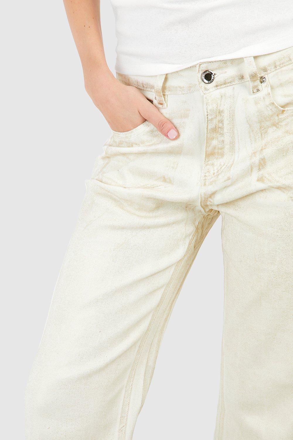 Womens gold colored store jeans