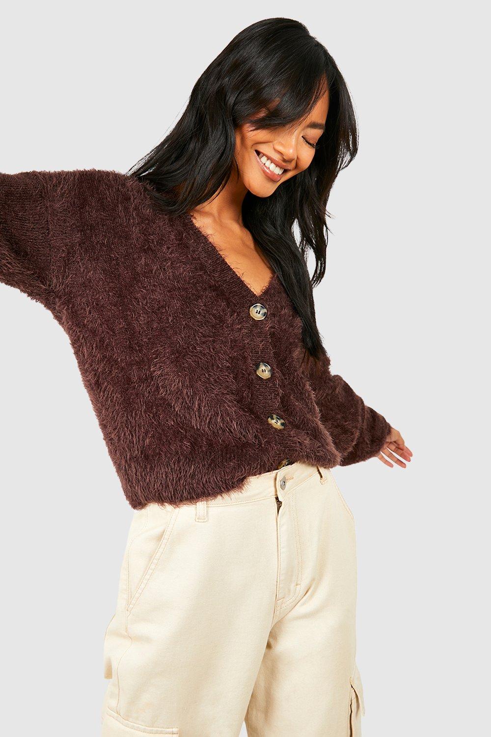 Mohair Flare Pants Chocolate