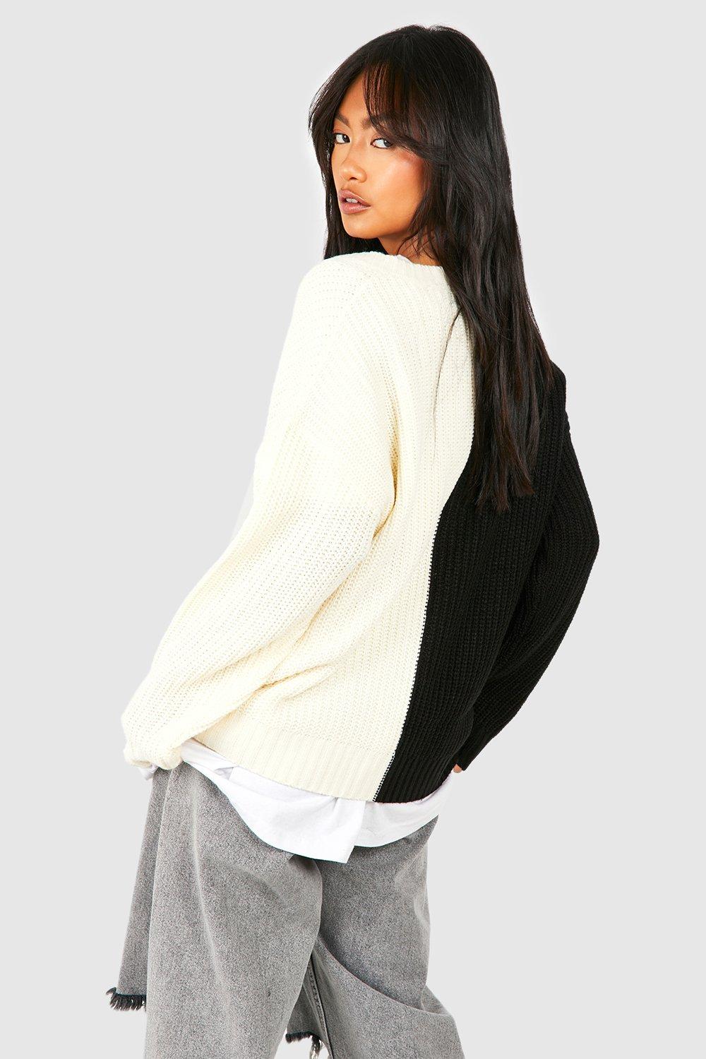 Half and half jumper store