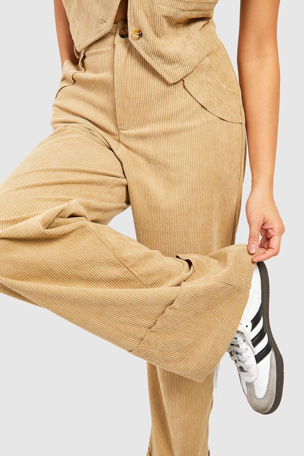 Cord wide 2024 leg trousers