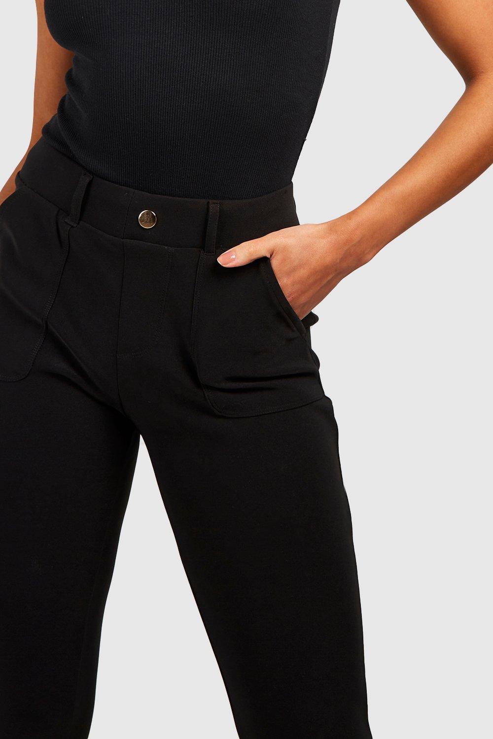 Super skinny black trousers hot sale womens