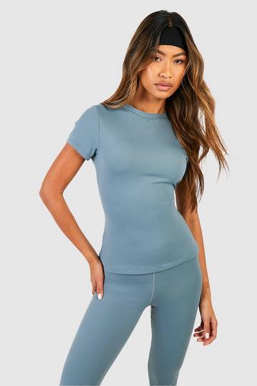 Sage Green DSGN Studio Supersoft Peached Sculpt Top