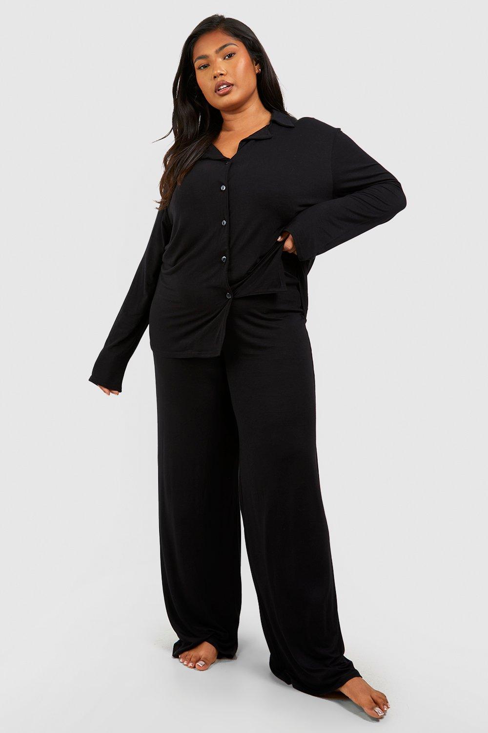 Boohoo pyjamas plus size sale