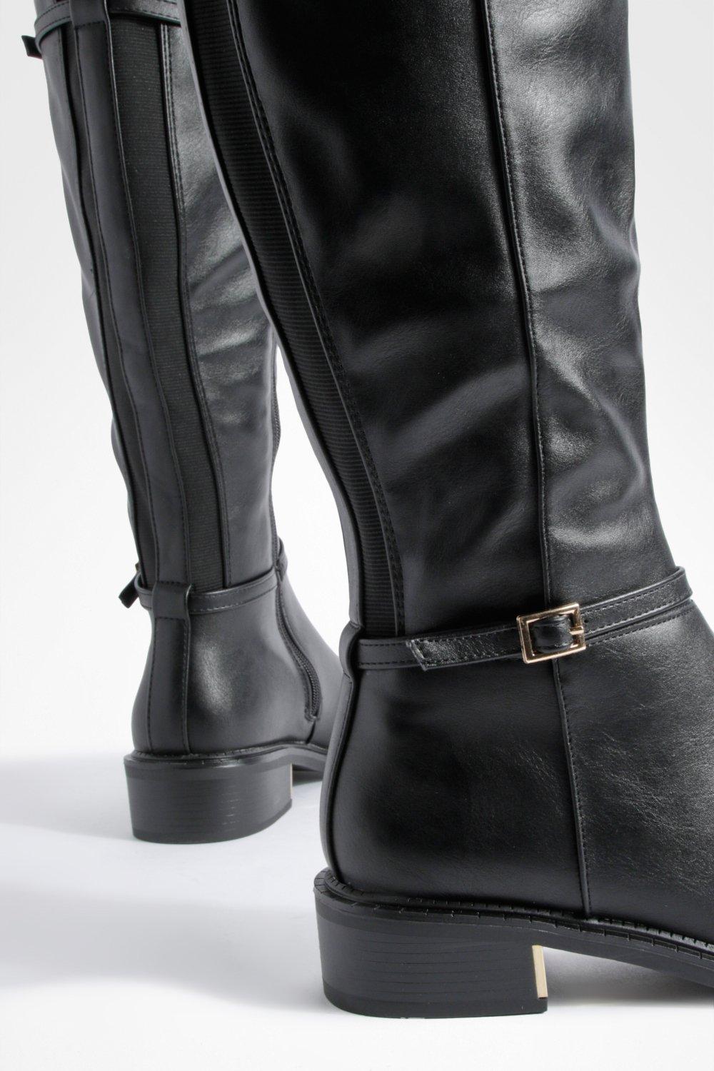 Buckle riding sale boots