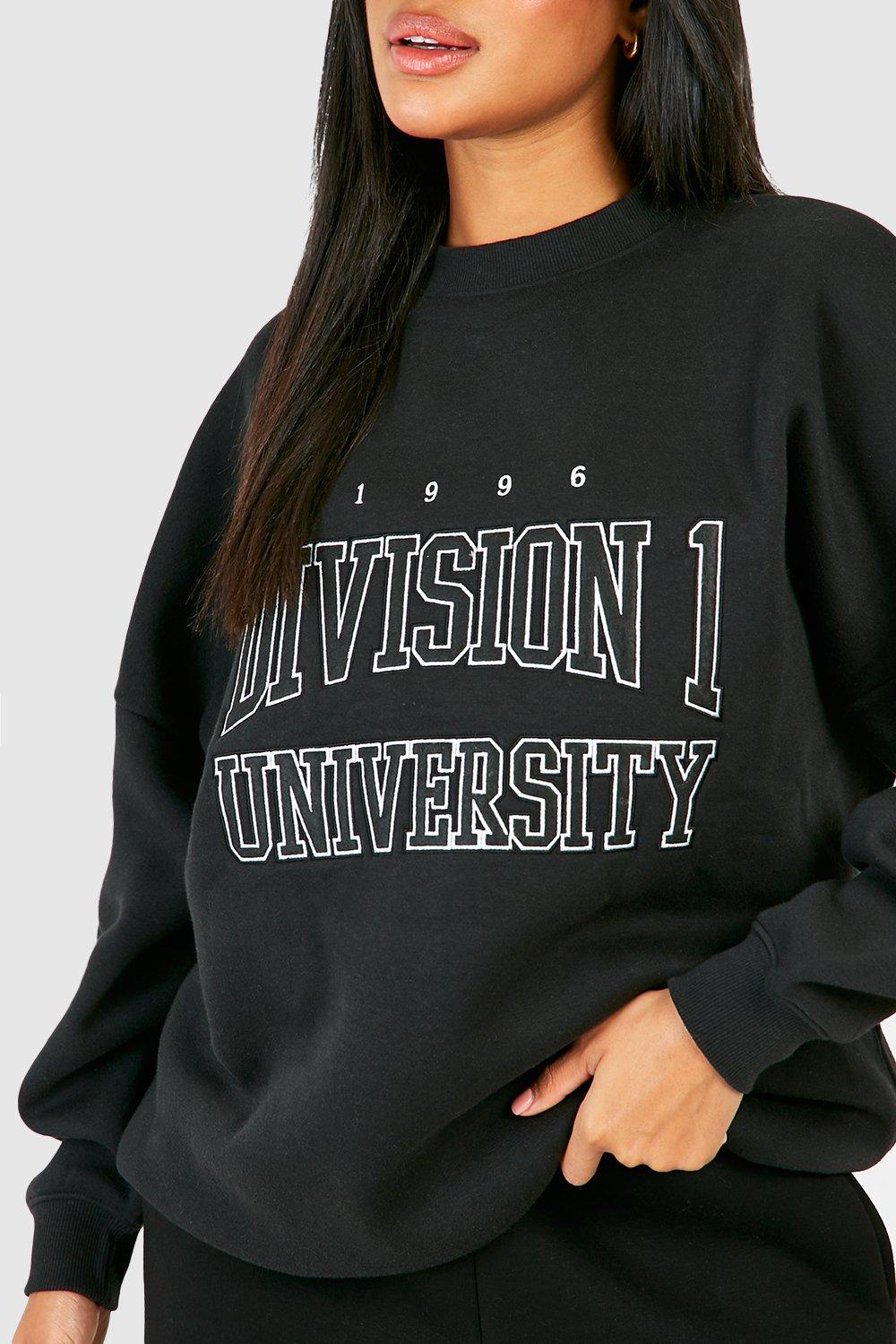 Oversized store university sweatshirt